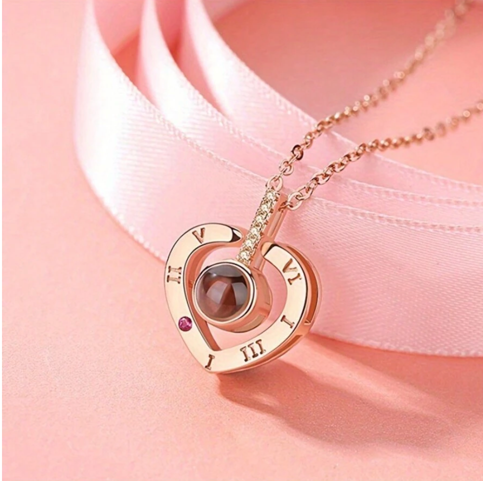 Eternal I Love You! Projection Necklace (with box)